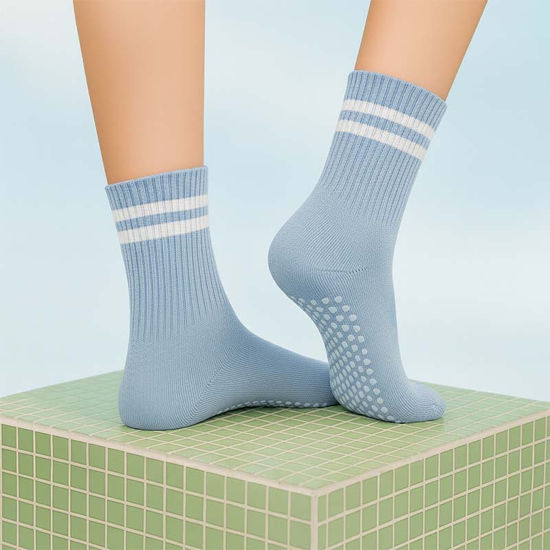Crew Non Slip Grip Socks - Stripe