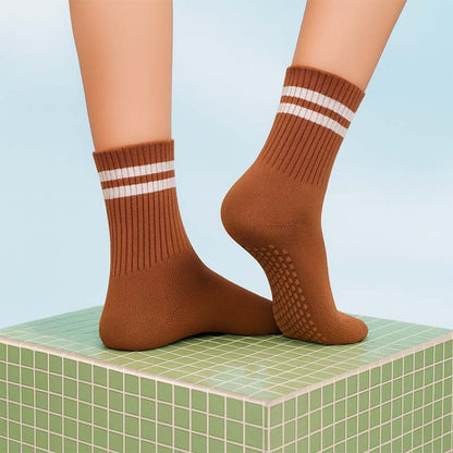Crew Non Slip Grip Socks - Stripe