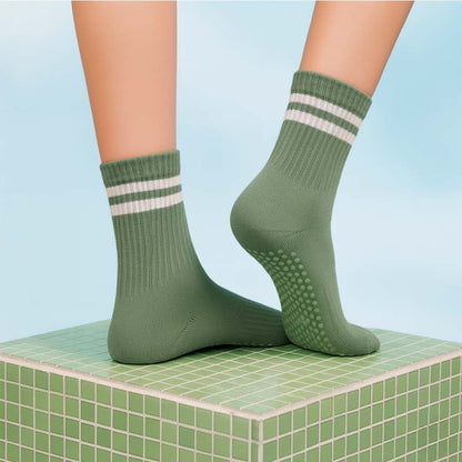 Crew Non Slip Grip Socks - Stripe