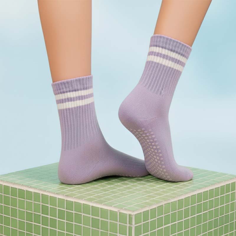 Crew Non Slip Grip Socks - Stripe
